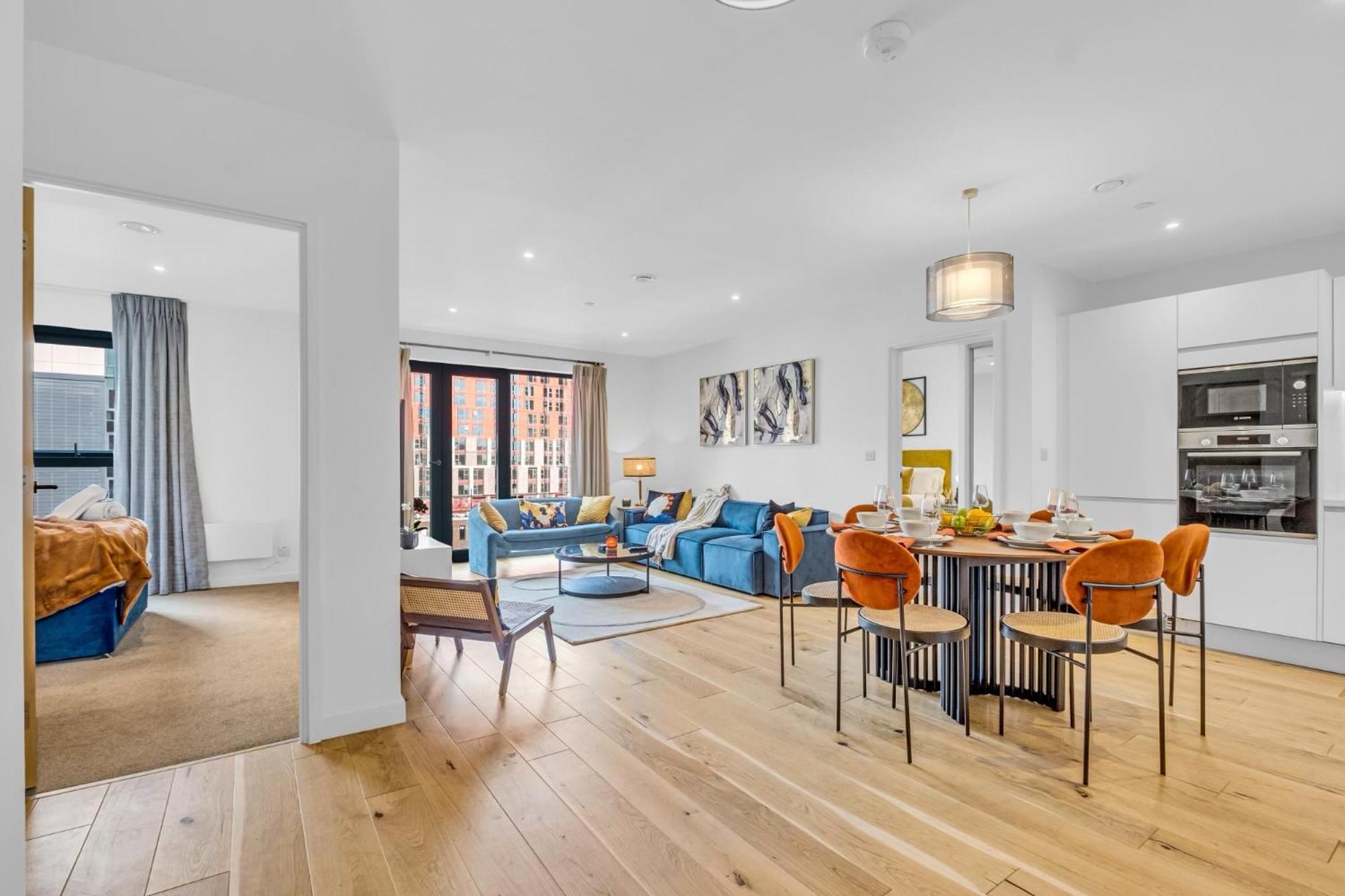 Luxurious & Glamorous Centrally Located 2 Bedroom 2 Bathroom Apartment - Central Birmingham - Secure Parking - Netflix 외부 사진